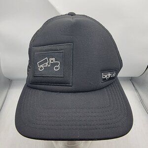 Big Truck Brand Black Trucker Mesh Hat Cap Casual Outdoors Comfort Adjustable